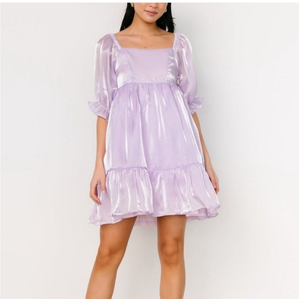 NWT Baltic Born Medea Babydoll Mini Iridescent | Homecoming | TS Eras Tour